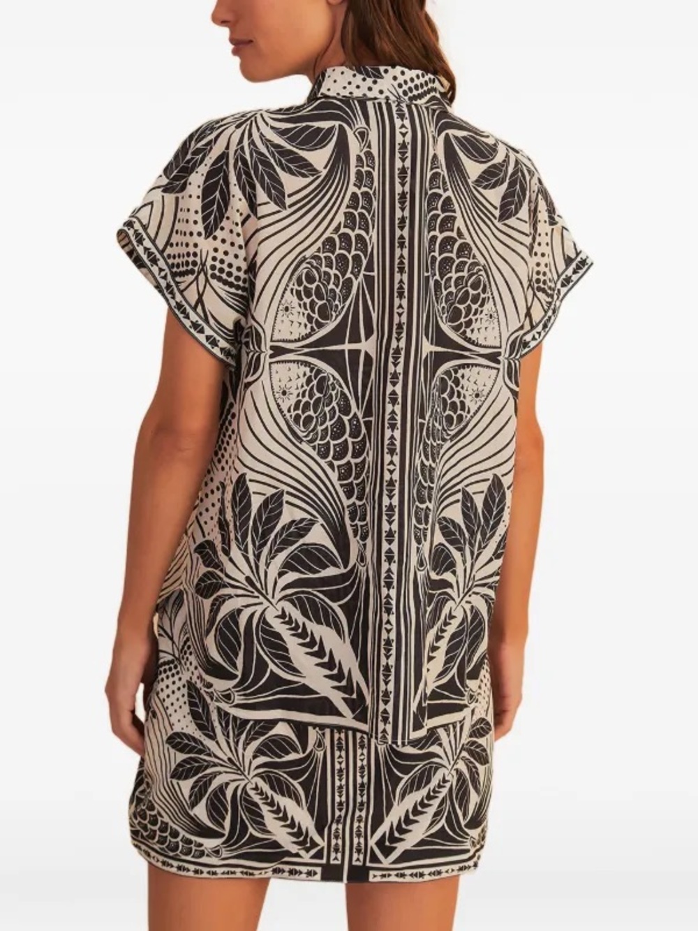 Farm Rio: Monochrome Elegance Scarf
Cover-Up Shirt - Picture 2 of 16